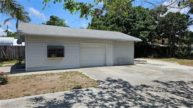 27625 Michigan St, Bonita Springs, FL 34135 - garage with concrete driveway
