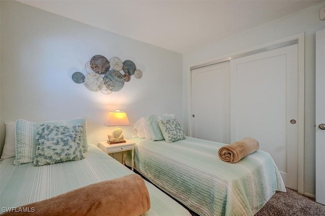 5000 Estero Blvd Unit 202, Fort Myers Beach, FL 33931 - carpeted bedroom featuring a closet