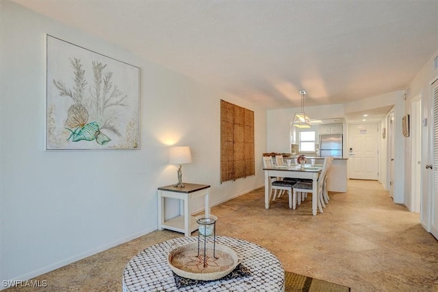 5000 Estero Blvd Unit 202, Fort Myers Beach, FL 33931 - dining area with baseboards