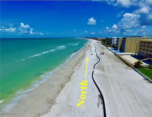 5000 Estero Blvd Unit 202, Fort Myers Beach, FL 33931 - water view with nearby beach