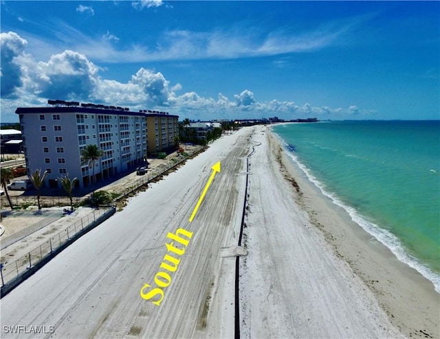 5000 Estero Blvd Unit 202, Fort Myers Beach, FL 33931 - aerial view of extended coastline and apartment complex / building