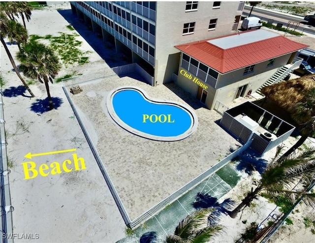 5000 Estero Blvd Unit 202, Fort Myers Beach, FL 33931 - view of swimming pool