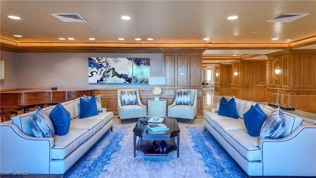4021 Gulf Shore Blvd N Unit 1704, Naples, FL 34103 - common area with recessed lighting and crown molding