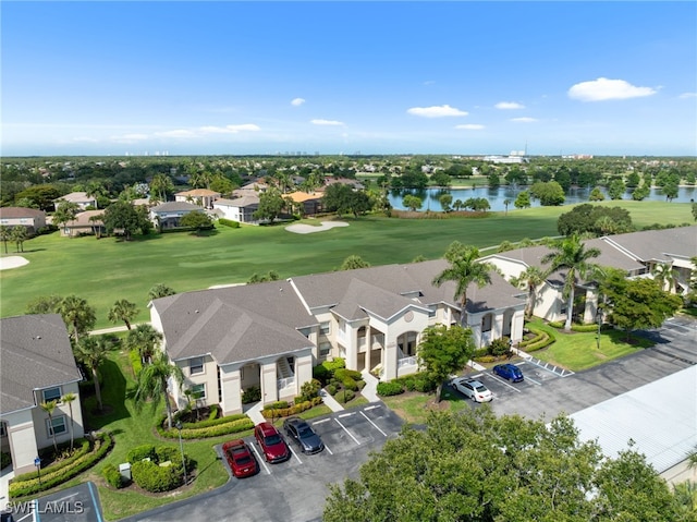 21360 Lancaster Run Unit 1514, Estero, FL 33928 - aerial view of residential area with a nearby body of water and a golf club