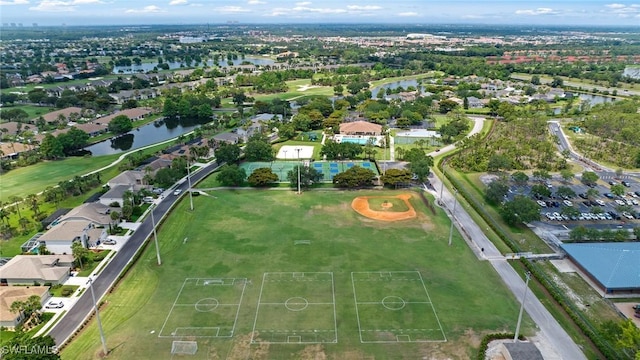 21360 Lancaster Run Unit 1514, Estero, FL 33928 - aerial view of property's location featuring a nearby body of water and nearby suburban area