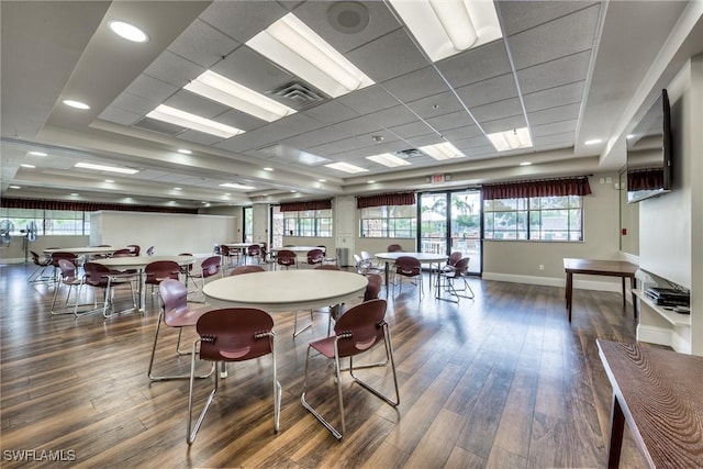 21360 Lancaster Run Unit 1514, Estero, FL 33928 - dining space featuring wood finished floors and baseboards