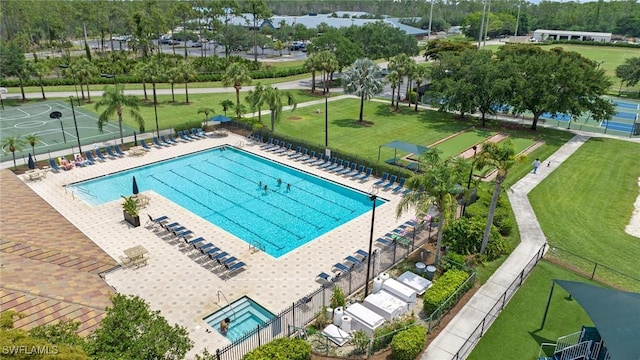 21360 Lancaster Run Unit 1514, Estero, FL 33928 - view of community pool