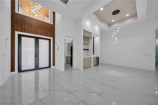 13 NW 14th Ave, Cape Coral, FL 33993 - lobby with a high ceiling and recessed lighting