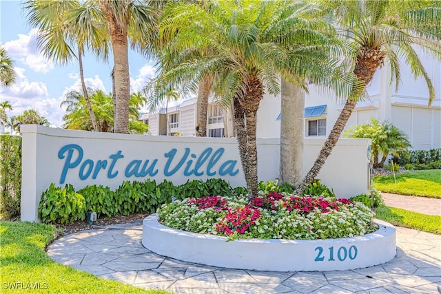 2100 Gulf Shore Blvd N Unit 118, Naples, FL 34102 - view of community sign
