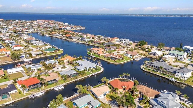 125 Donna Ct, Punta Gorda, FL 33950 - aerial perspective of suburban area featuring a nearby body of water