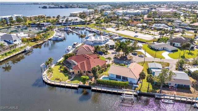 125 Donna Ct, Punta Gorda, FL 33950 - aerial perspective of suburban area featuring a nearby body of water