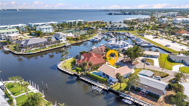 125 Donna Ct, Punta Gorda, FL 33950 - bird's eye view of a large body of water