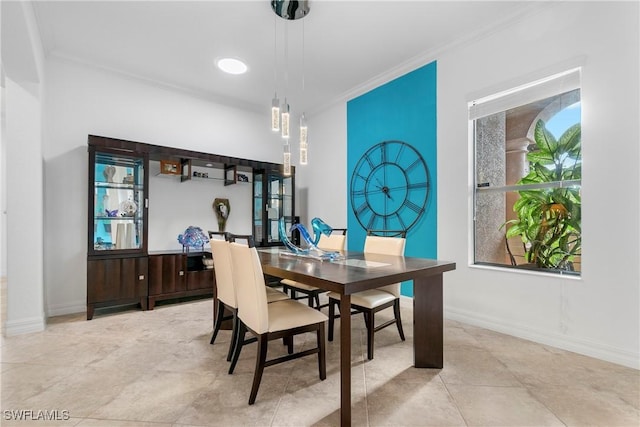 10986 Longwing Dr, Fort Myers, FL 33912 - dining area featuring ornamental molding and baseboards