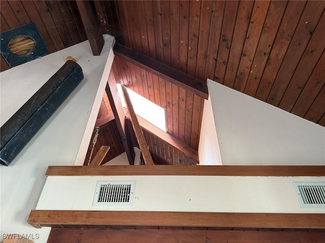 310 Pieces Of Eight, Captiva, FL 33924 - detailed view of wood ceiling with exposed beams