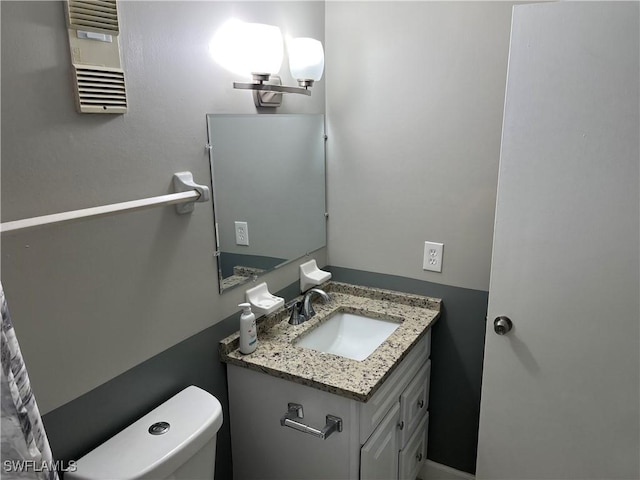 6184 Michelle Way Unit 123, Fort Myers, FL 33919 - half bathroom featuring toilet and vanity