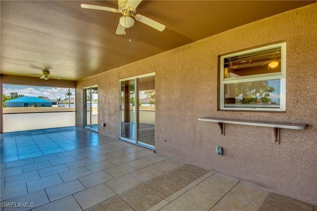 1601 SW 19th St, Cape Coral, FL 33991 - view of patio featuring ceiling fan