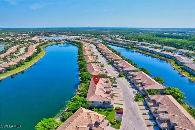 10020 Sky View Way Unit 905, Fort Myers, FL 33913 - aerial view of residential area with a large body of water