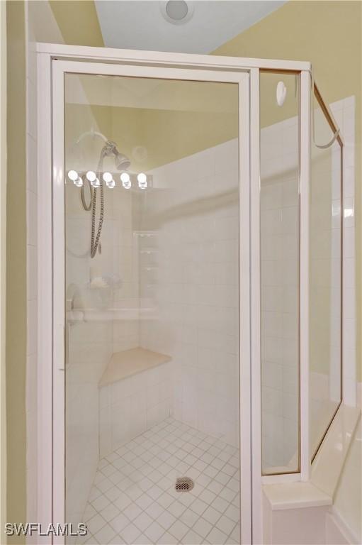 10020 Sky View Way Unit 905, Fort Myers, FL 33913 - bathroom featuring a shower stall