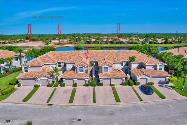10020 Sky View Way Unit 905, Fort Myers, FL 33913 - aerial perspective of suburban area with a large body of water