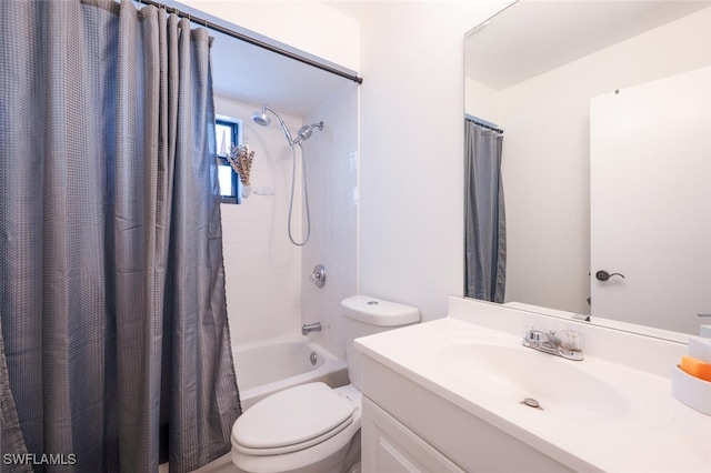 725 Grove Dr, Naples, FL 34120 - full bathroom featuring vanity and shower / bath combo