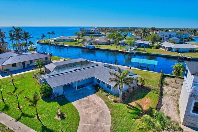 250 Bangsberg Rd SE, Port Charlotte, FL 33952 - aerial view of residential area with a nearby body of water