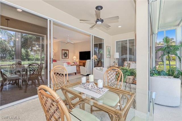 8804 Middlebrook Dr Unit 102, Fort Myers, FL 33908 - view of sunroom