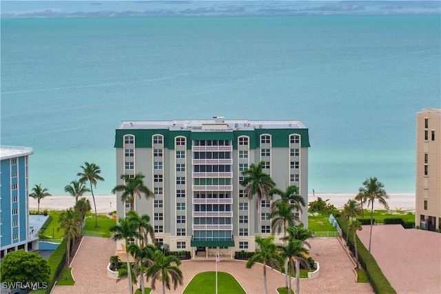3003 Gulf Shore Blvd N Unit 404, Naples, FL 34103 - view of building exterior featuring a water view