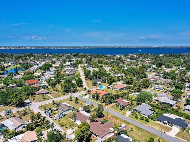 5667 Winkler Rd, Fort Myers, FL 33919 - aerial view of residential area with a large body of water