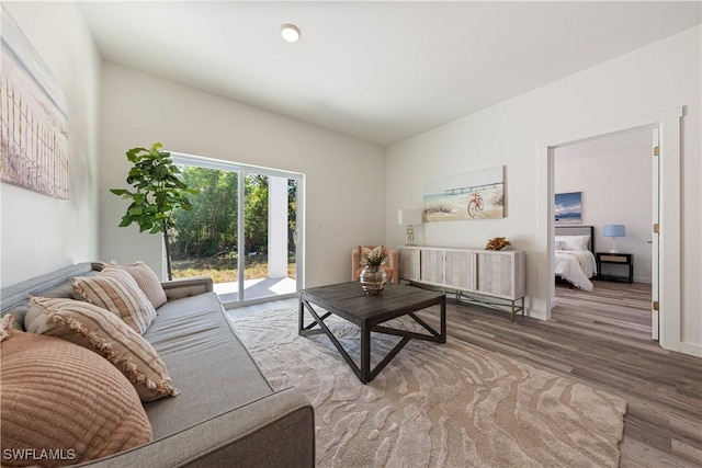 5205/5207 26th St SW, Lehigh Acres, FL 33973 - living area featuring wood finished floors