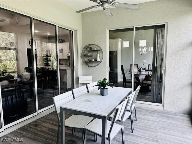 5489 Whispering Willow Way, Fort Myers, FL 33908 - sunroom / solarium with a chandelier