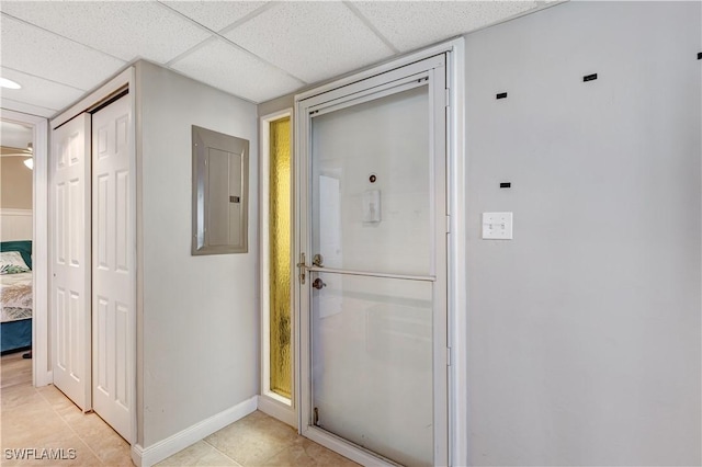 2100 Barkeley Ln Unit 1, Fort Myers, FL 33907 - interior space featuring electric panel