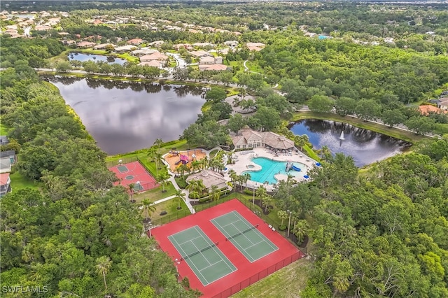 12642 Cara Cara Loop, Bradenton, FL 34212 - aerial view of a nearby body of water and a pool area