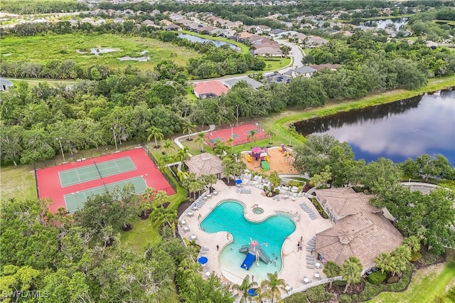 12642 Cara Cara Loop, Bradenton, FL 34212 - aerial view of a nearby body of water and a pool area