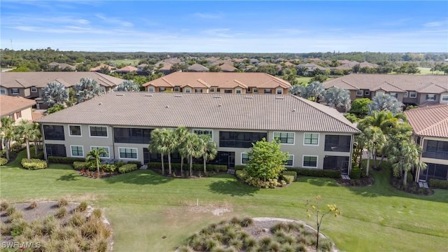 8761 Bellano Ct Unit 202, Naples, FL 34119 - aerial perspective of suburban area
