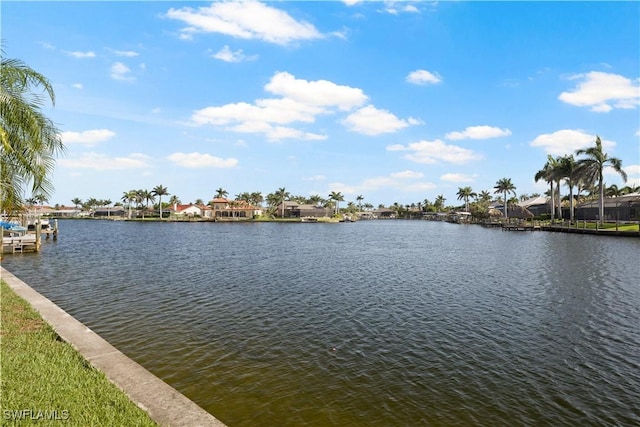 1069 SW 57th St, Cape Coral, FL 33914 - water view with nearby suburban area