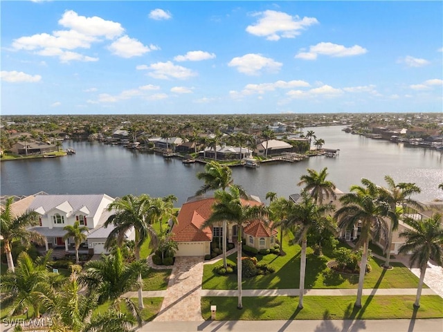 1069 SW 57th St, Cape Coral, FL 33914 - water view featuring nearby suburban area