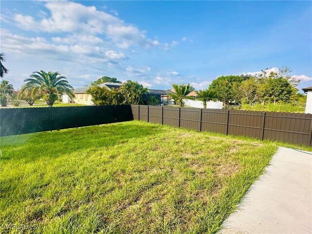3016 6th St W, Lehigh Acres, FL 33971 - view of yard