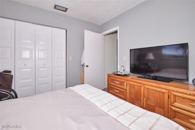 3350 Alouette Cir Unit 1, Fort Myers, FL 33907 - bedroom featuring a closet