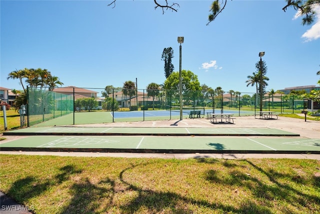 3350 Alouette Cir Unit 1, Fort Myers, FL 33907 - view of property's community with a tennis court