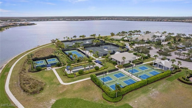 20245 Corkscrew Shores Blvd, Estero, FL 33928 - aerial overview of property's location with a large body of water and nearby suburban area