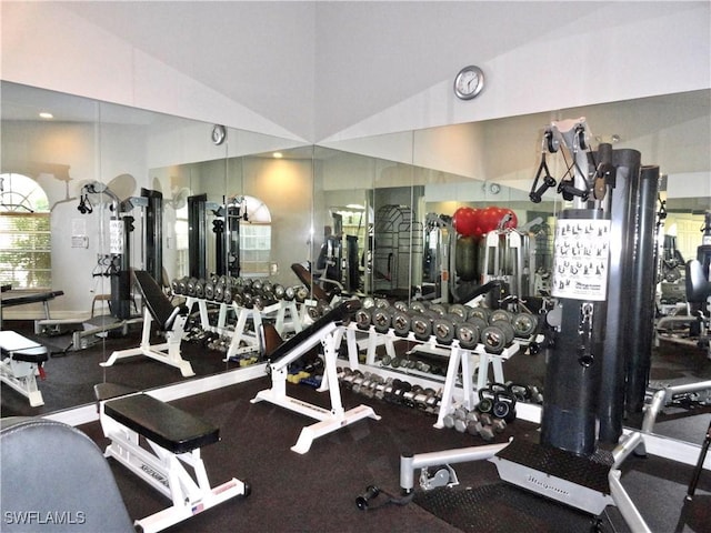 28171 L Burton Fletcher Ct, Bonita Springs, FL 34135 - view of gym