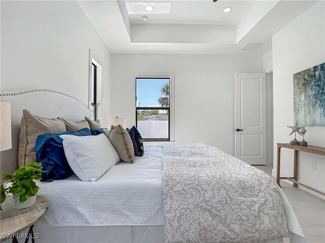 857 95th Ave N, Naples, FL 34108 - bedroom with a tray ceiling