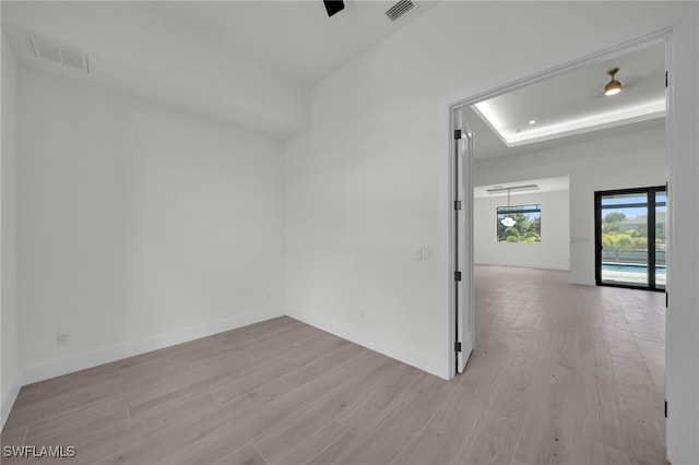 419 NW 7th Ave, Cape Coral, FL 33993 - empty room with light wood finished floors and baseboards