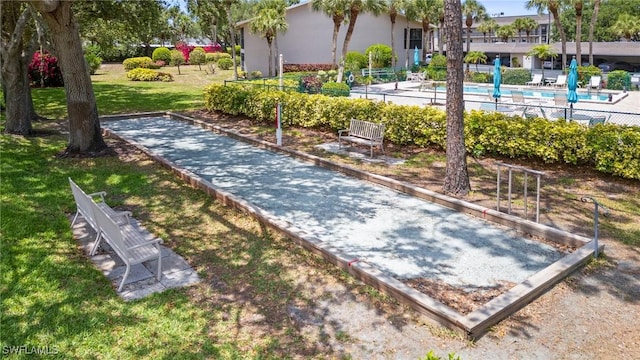 1771 Bermuda Greens Blvd Unit O4, Naples, FL 34110 - view of community featuring a bocce ball area