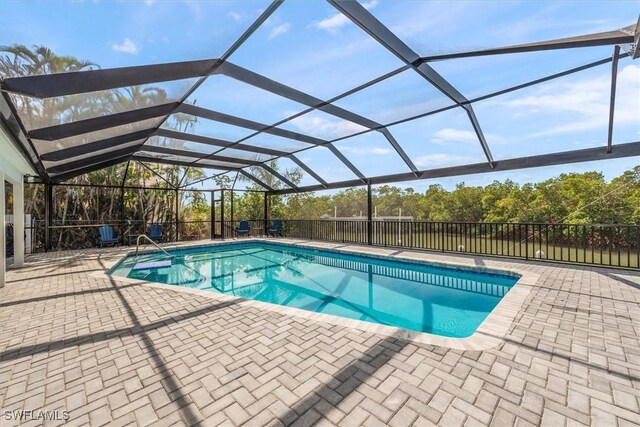 52 Fairview Blvd, Fort Myers Beach, FL 33931 - view of swimming pool with a patio