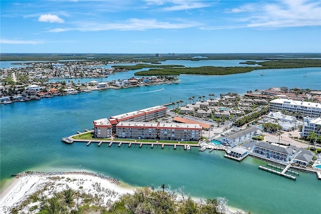 1206 Edington Pl Unit D304, Marco Island, FL 34145 - drone / aerial view of a large body of water