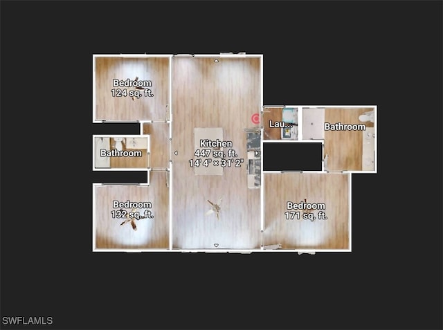 4201 17th St SW, Lehigh Acres, FL 33976 - view of room layout