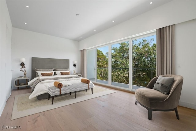 1135 Bluebird Ave, Marco Island, FL 34145 - bedroom with wood finished floors and recessed lighting