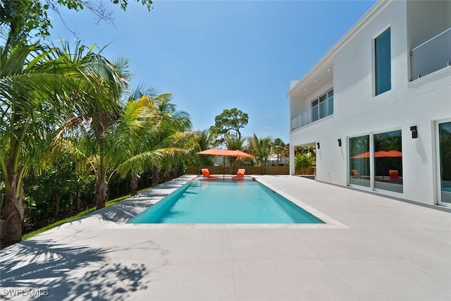 1135 Bluebird Ave, Marco Island, FL 34145 - view of pool with a patio