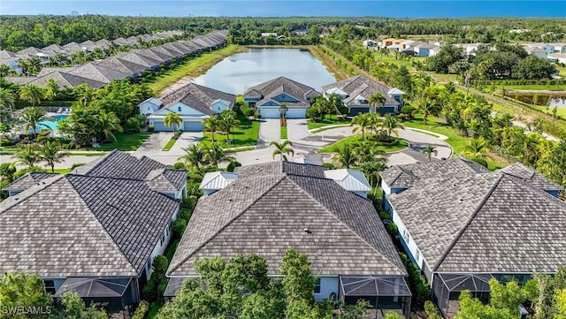 7028 Mistral Way, Fort Myers, FL 33966 - aerial perspective of suburban area with a nearby body of water